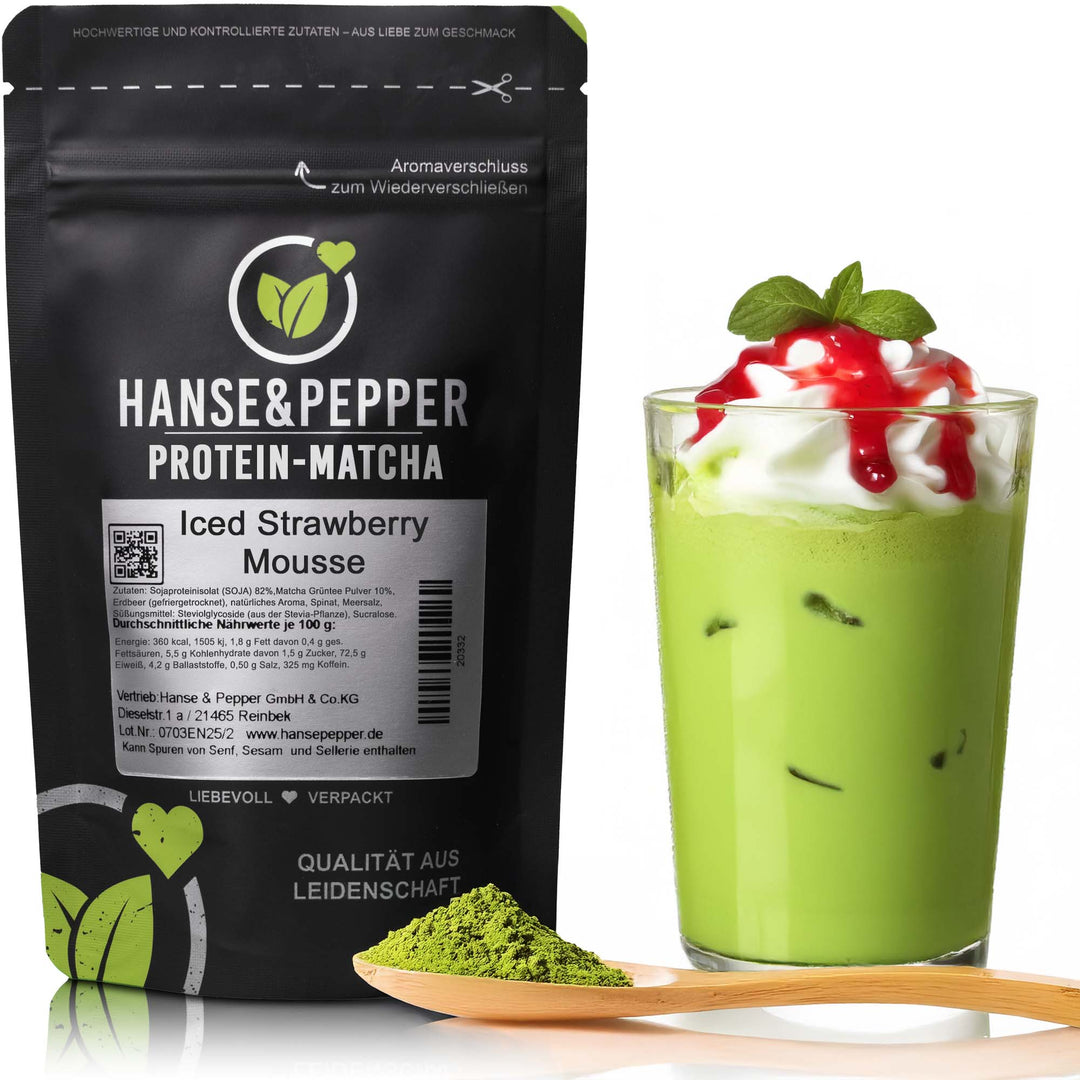 Protein Matcha - Veganes Eiweiß für Iced Shakes