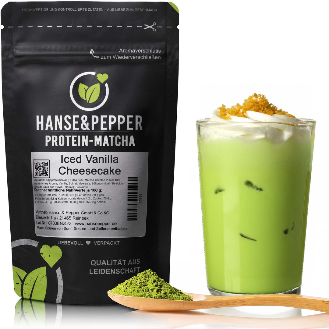 Protein Matcha - Veganes Eiweiß für Iced Shakes