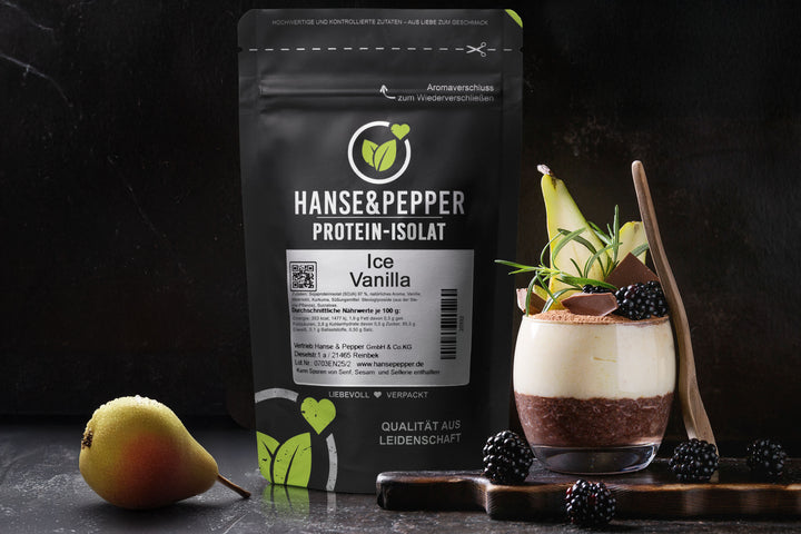 Veganes Proteinpulver aus Sojaprotein-Isolat - Hoher Proteingehalt