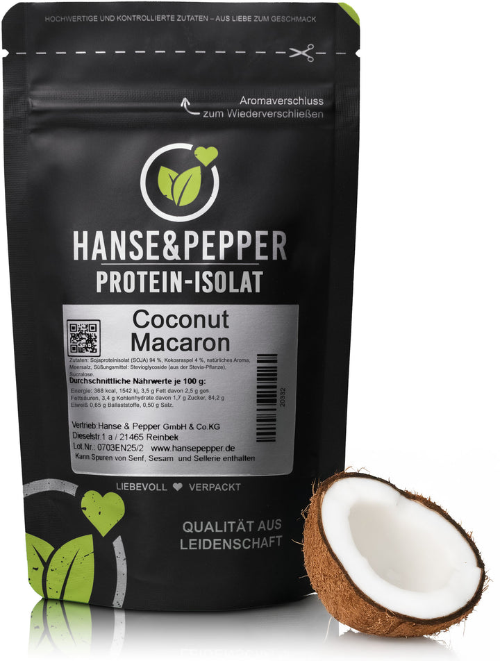 Sojaprotein-Isolat Eiweiß 100% Vegan