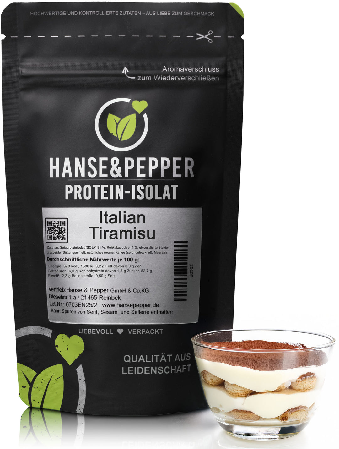 1kg Sojaprotein-Isolat Eiweiß 100% Vegan