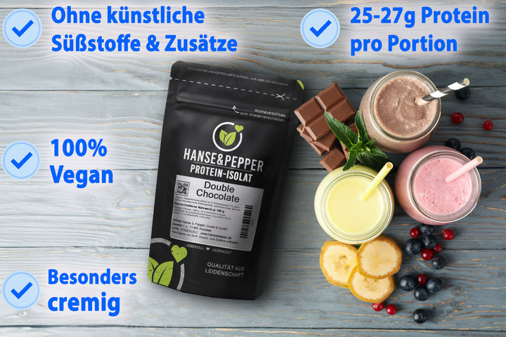 1kg Sojaprotein-Isolat Eiweiß 100% Vegan
