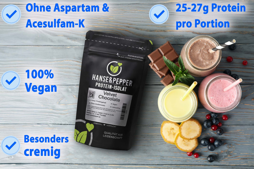Veganes Proteinpulver - Hoher Proteingehalt