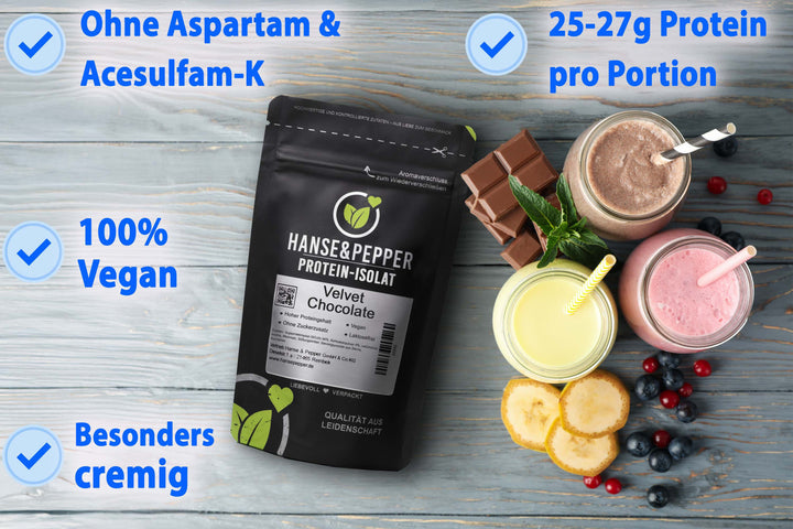 Veganes Proteinpulver - Hoher Proteingehalt