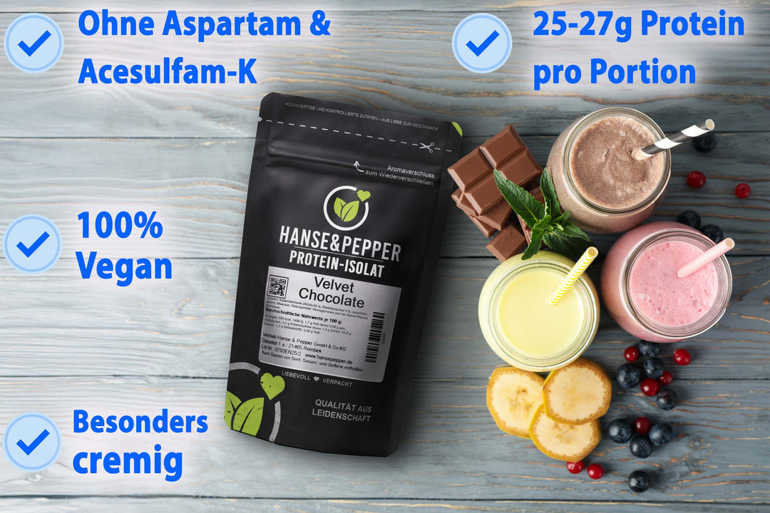 Veganes Proteinpulver - Hoher Proteingehalt