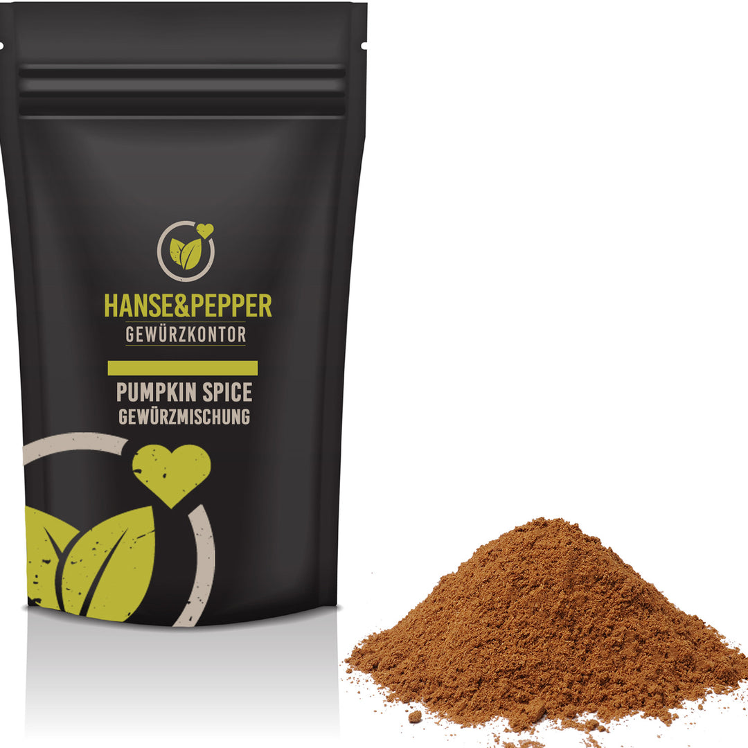 Produkttüte mit Pumpkin Spice Gewürz 