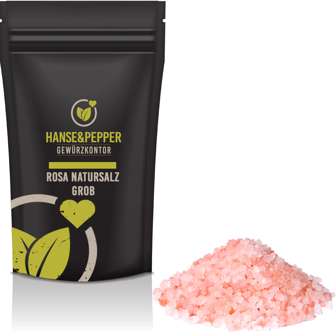 Produkttüte mit Rosa Natursalz - grob