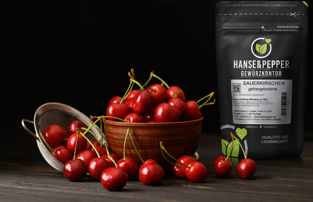 Übersicht mit Produktmerkmalen