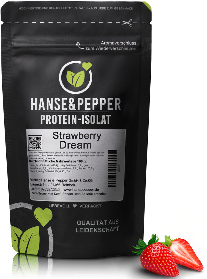 Veganes Proteinpulver aus Sojaprotein-Isolat - Hoher Proteingehalt