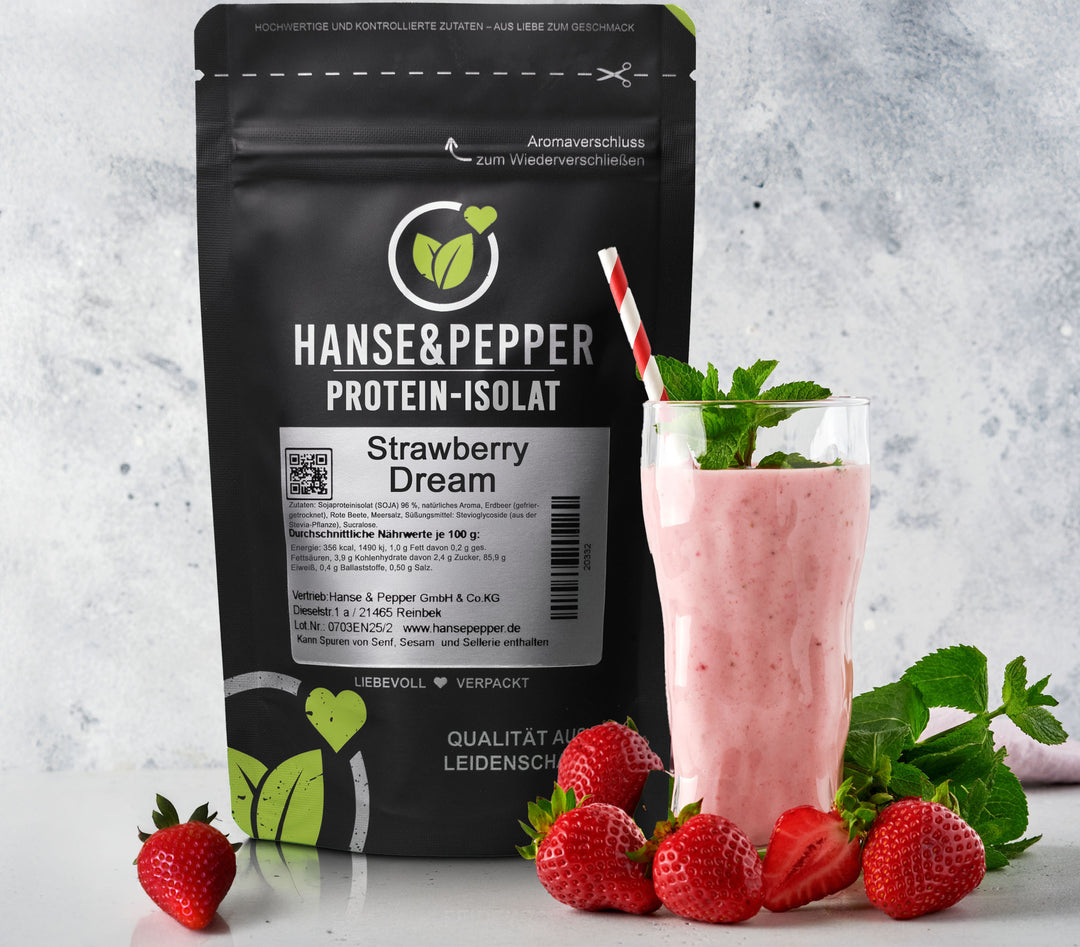 Sojaprotein-Isolat Eiweiß 100% Vegan