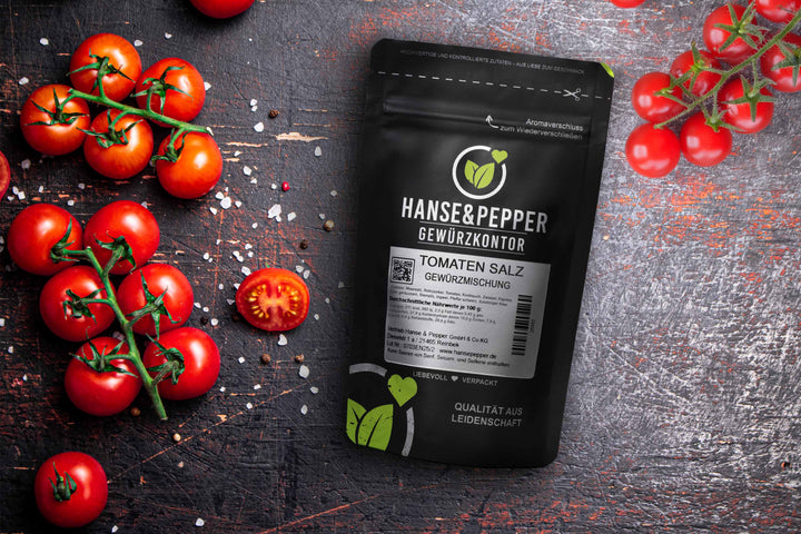 Tomaten Salz Gewürzmischung