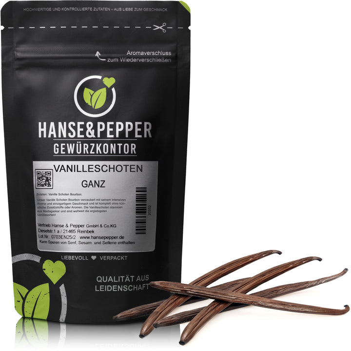 Vanille Schoten Bourbon 13-15cm