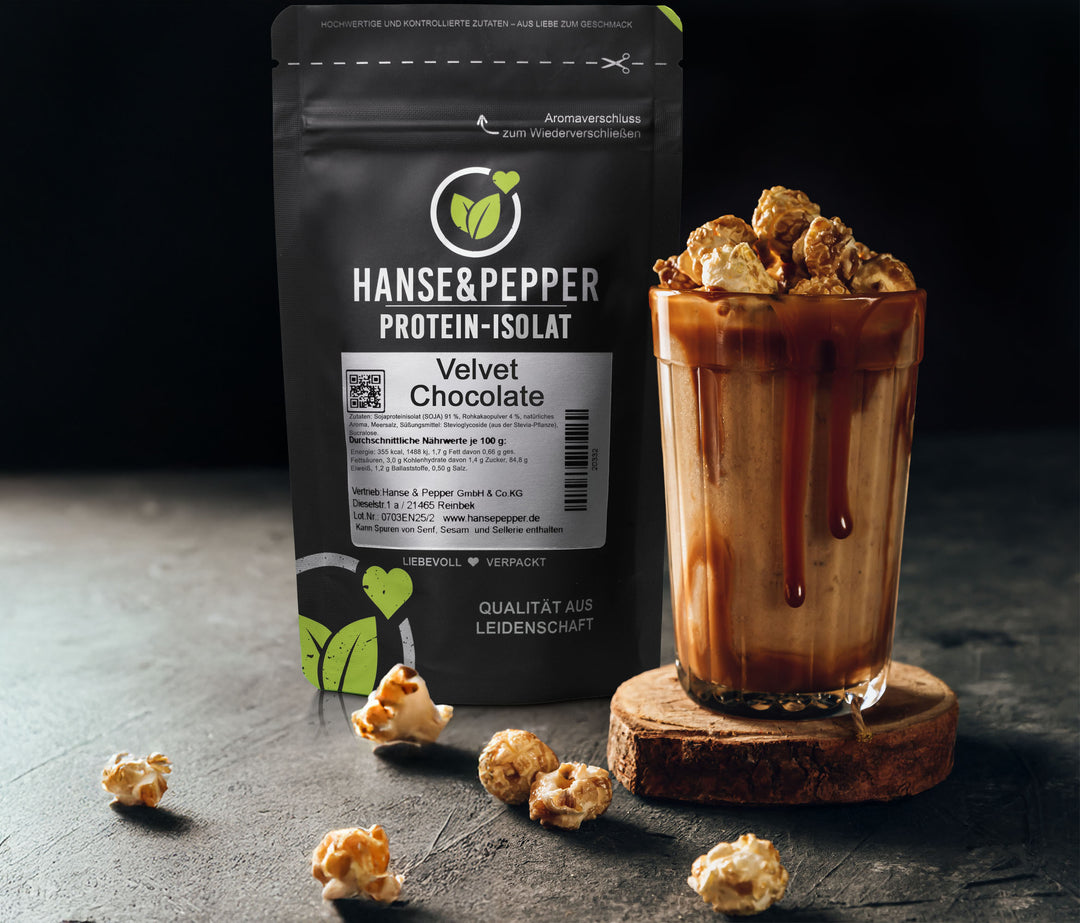 Veganes Proteinpulver aus Sojaprotein-Isolat - Hoher Proteingehalt