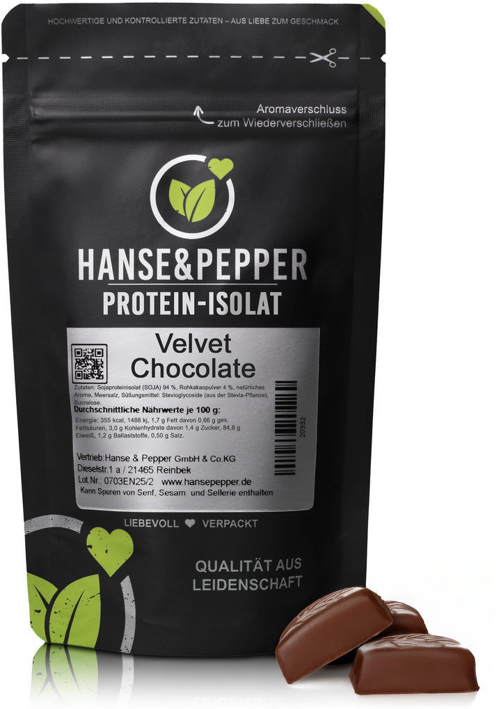 Veganes Proteinpulver aus Sojaprotein-Isolat - Hoher Proteingehalt